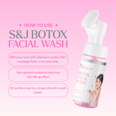 S and J Beauty - Botox Facial Wash